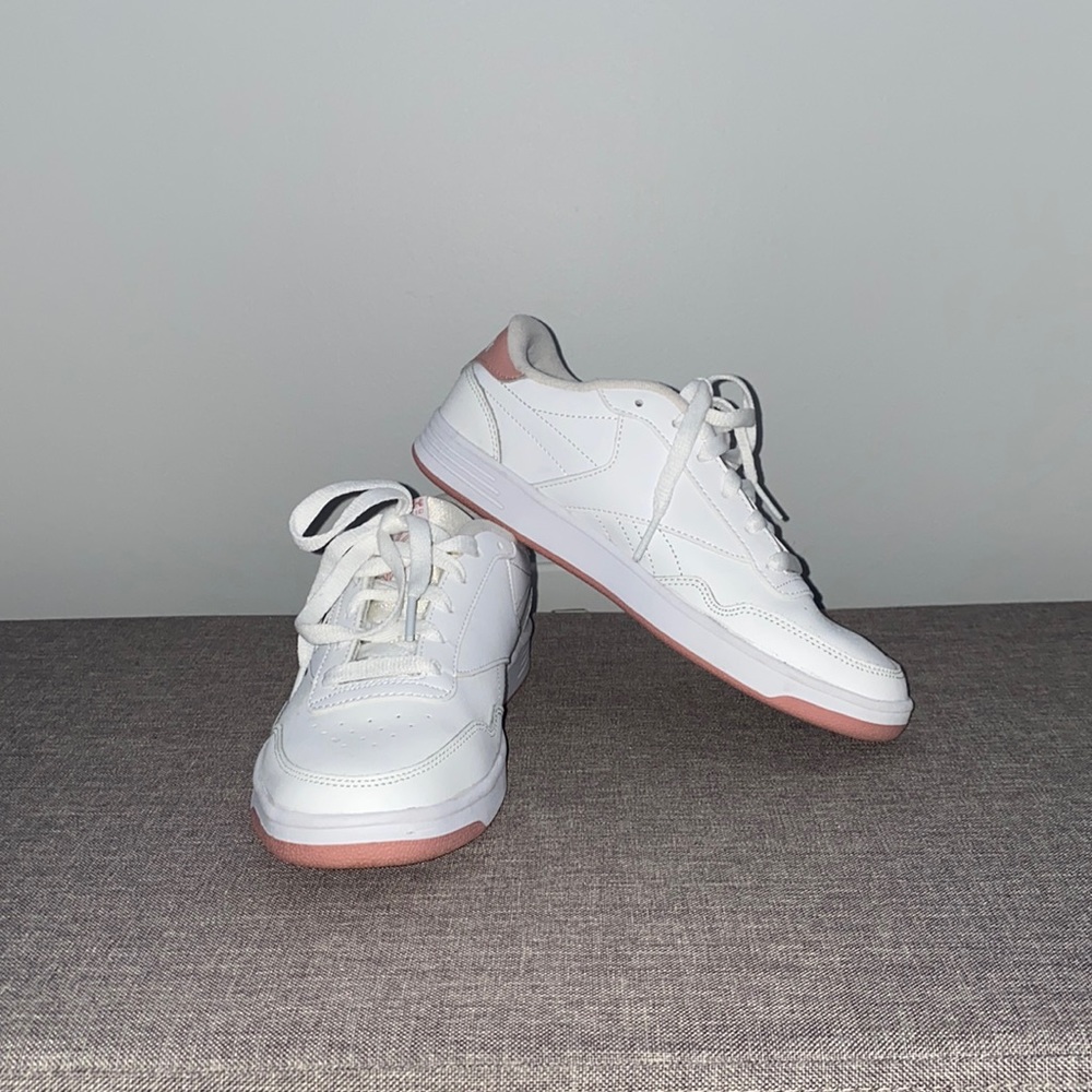 White Reebok sneakers